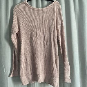 Market and spruce twisted back pullover sweater, XL